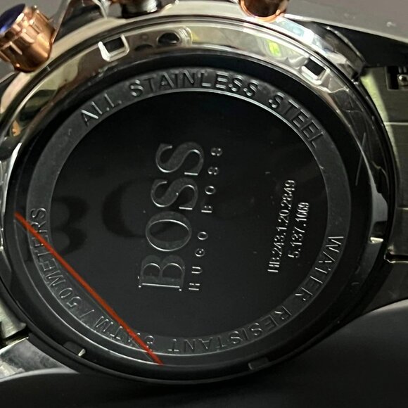 COPY - Hugo Boss Men’s Ikon Two-Tone Chronograph Watch - Picture 4 of 13